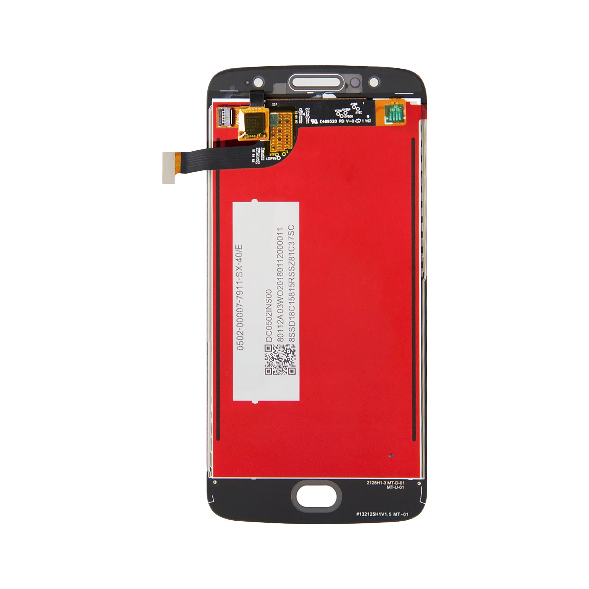 Motorola Moto G5S Display And Digitizer Without Frame Black OEM