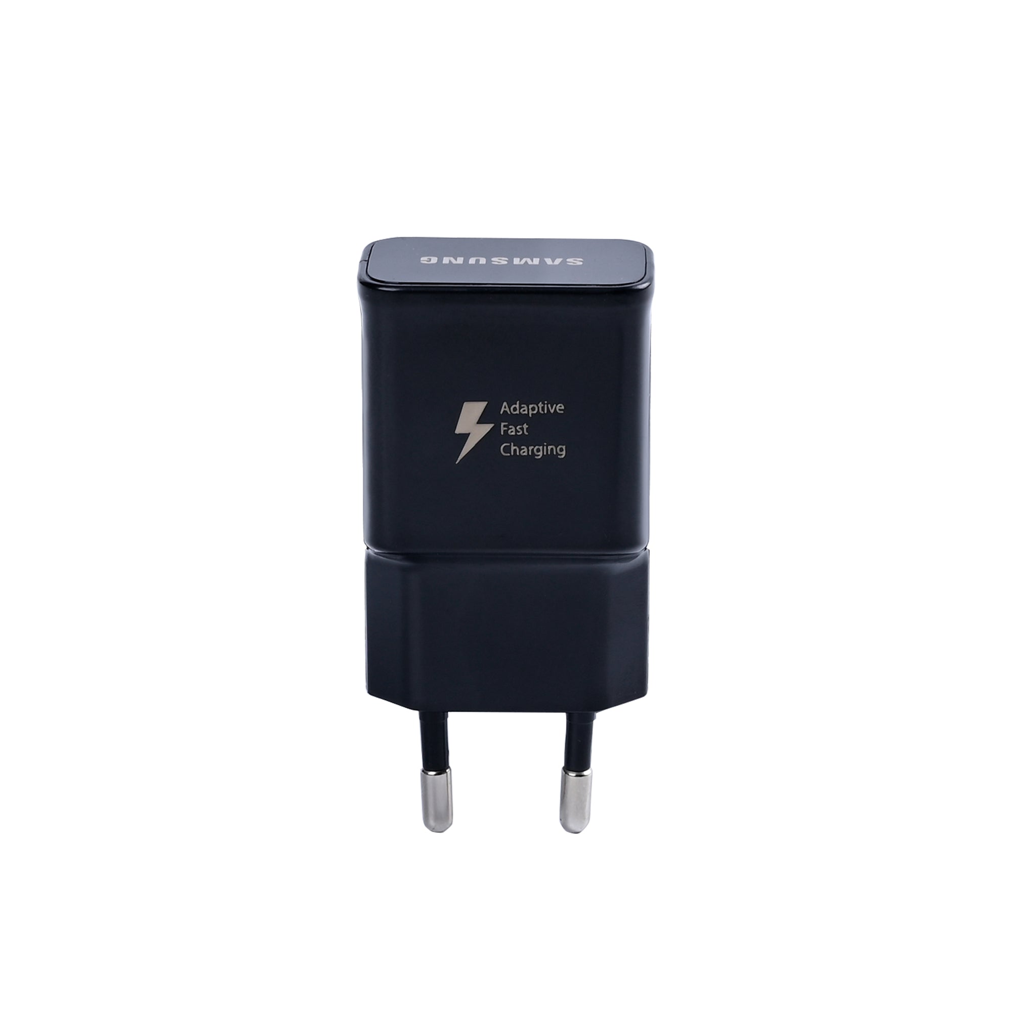 شاحن سامسونج سريع EP-TA20EBE USB-A بقوة 15 واط أسود أصلي (عبوة تجارية)