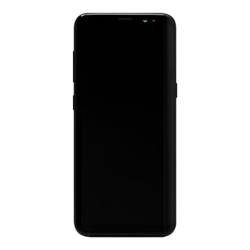 Samsung Galaxy S8 G950F Ecrã e Digitalizador Com Aro Preto Serviço Embalado