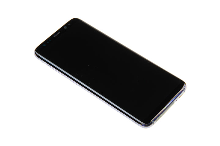 Samsung Galaxy S8 G950F Ecrã e Digitalizador Com Aro Orquídea Cinza Service Pack