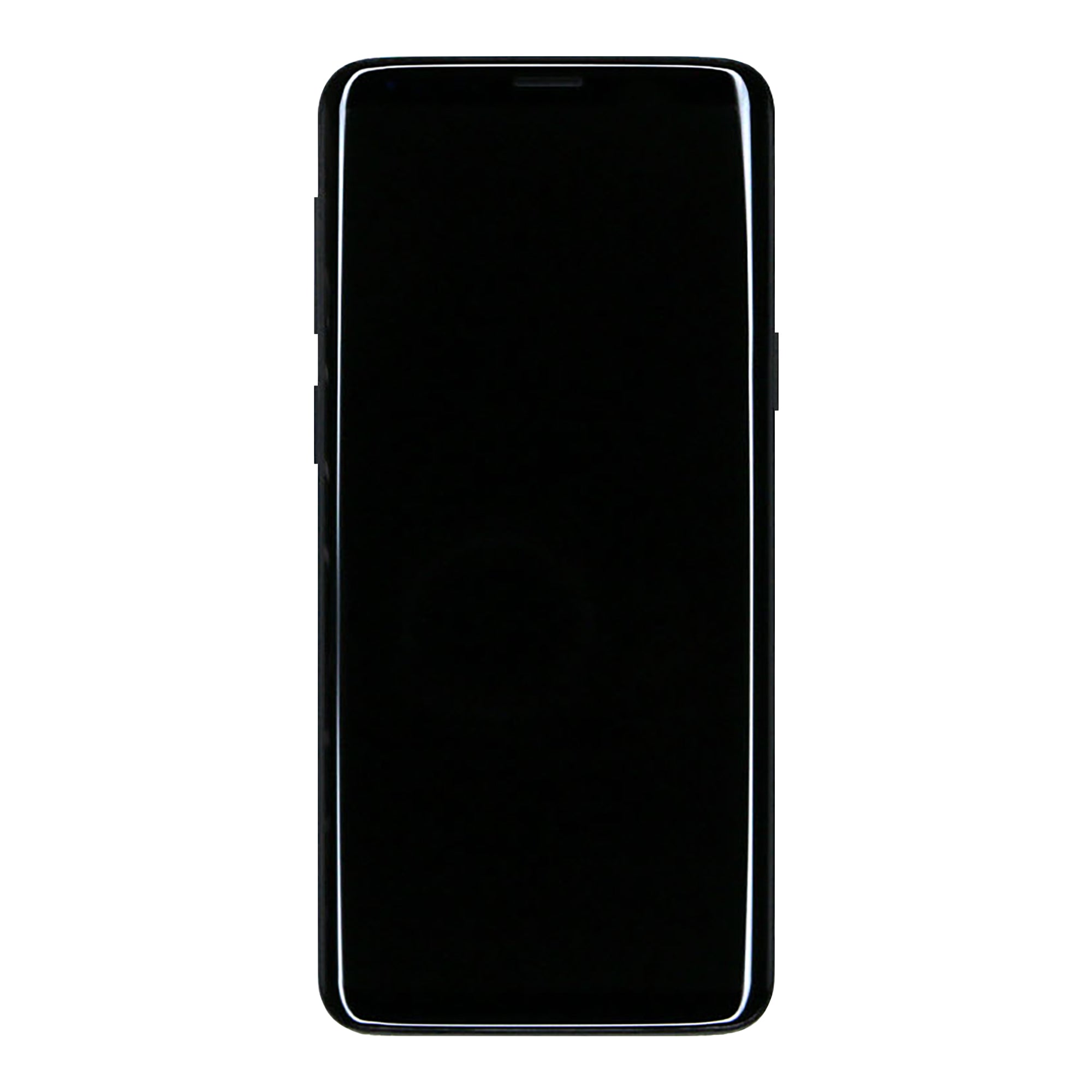 شاشة وهيكل (فريم) لموبايل سامسونج جالاكسي S9 G960F بلون أسود ليلي، حزمة خدمة