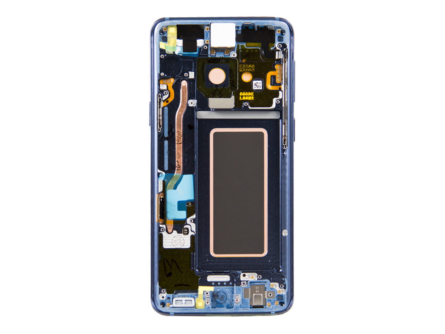 Samsung Galaxy S9 G960F Ecrã e Digitalizador Com Aro Coral Blue Service Pack