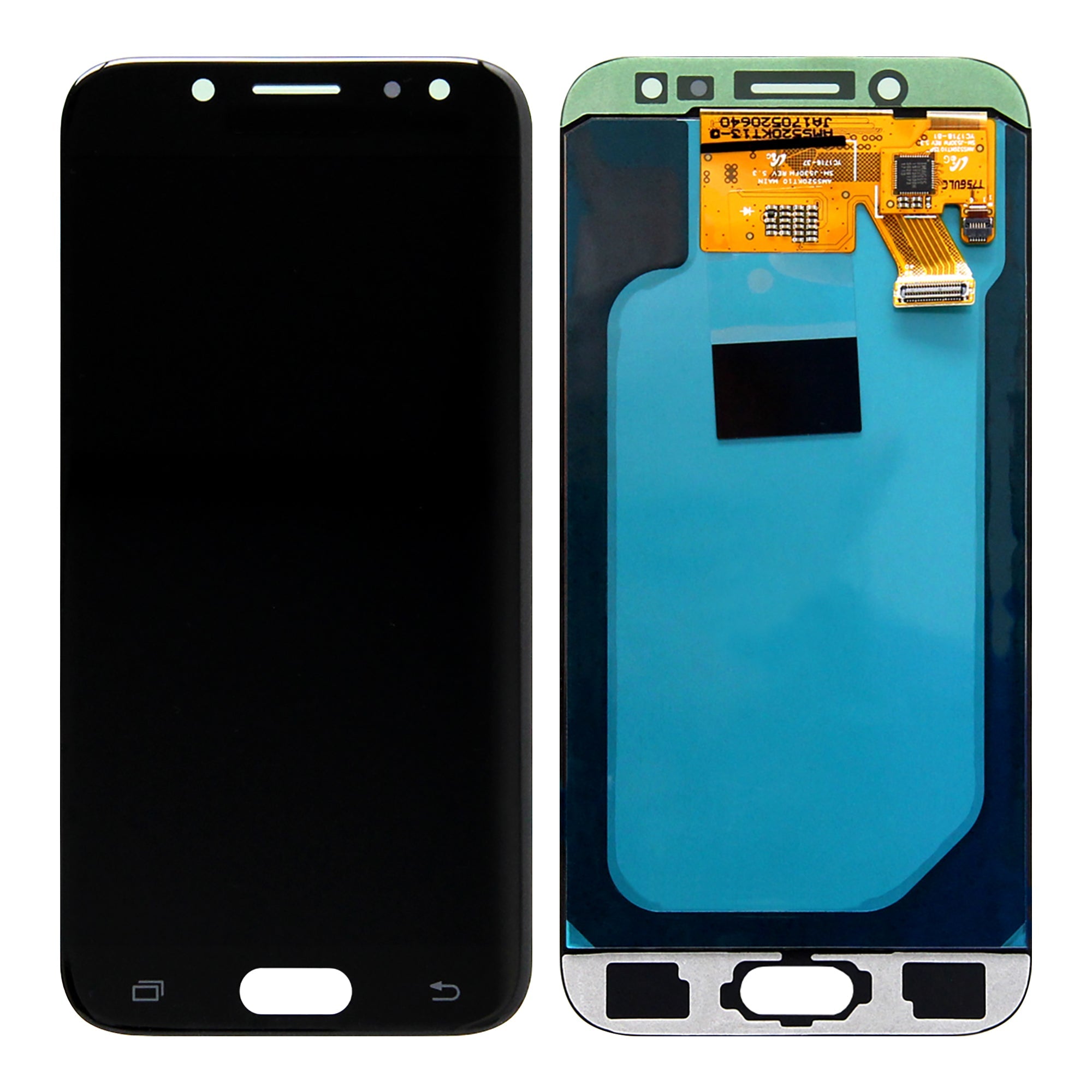 Ecrã e Digitalizador para Samsung Galaxy J5 J530F (2017) Sem Aro Preto Service Pack