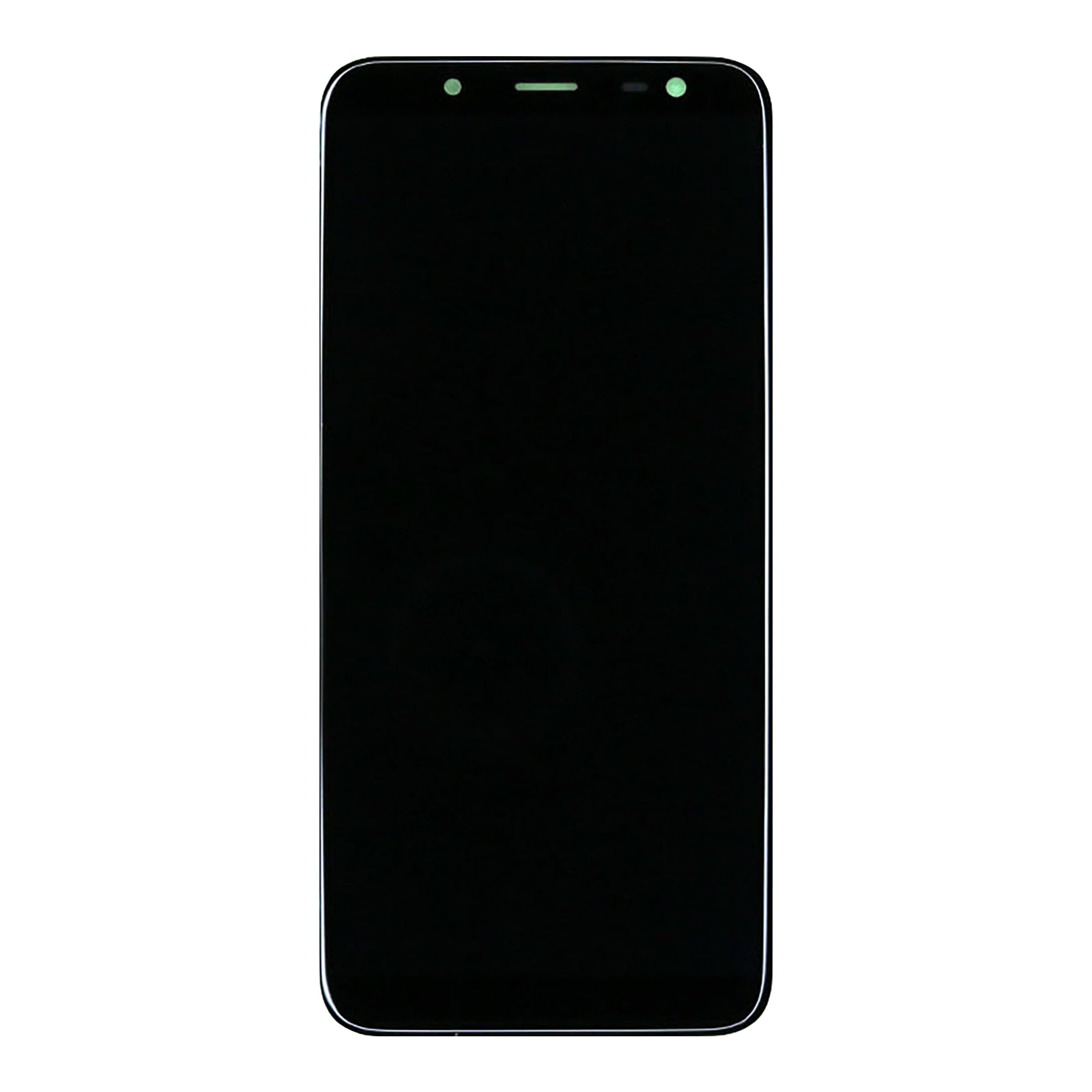 شاشة وهاتف Samsung Galaxy J6 J600F بدون إطار - أسود - حزمة خدمة