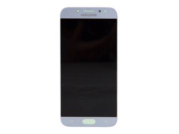 Samsung Galaxy J7 J730F (2017) Display And Digitizer Without Frame Blue Silver Service Pack
