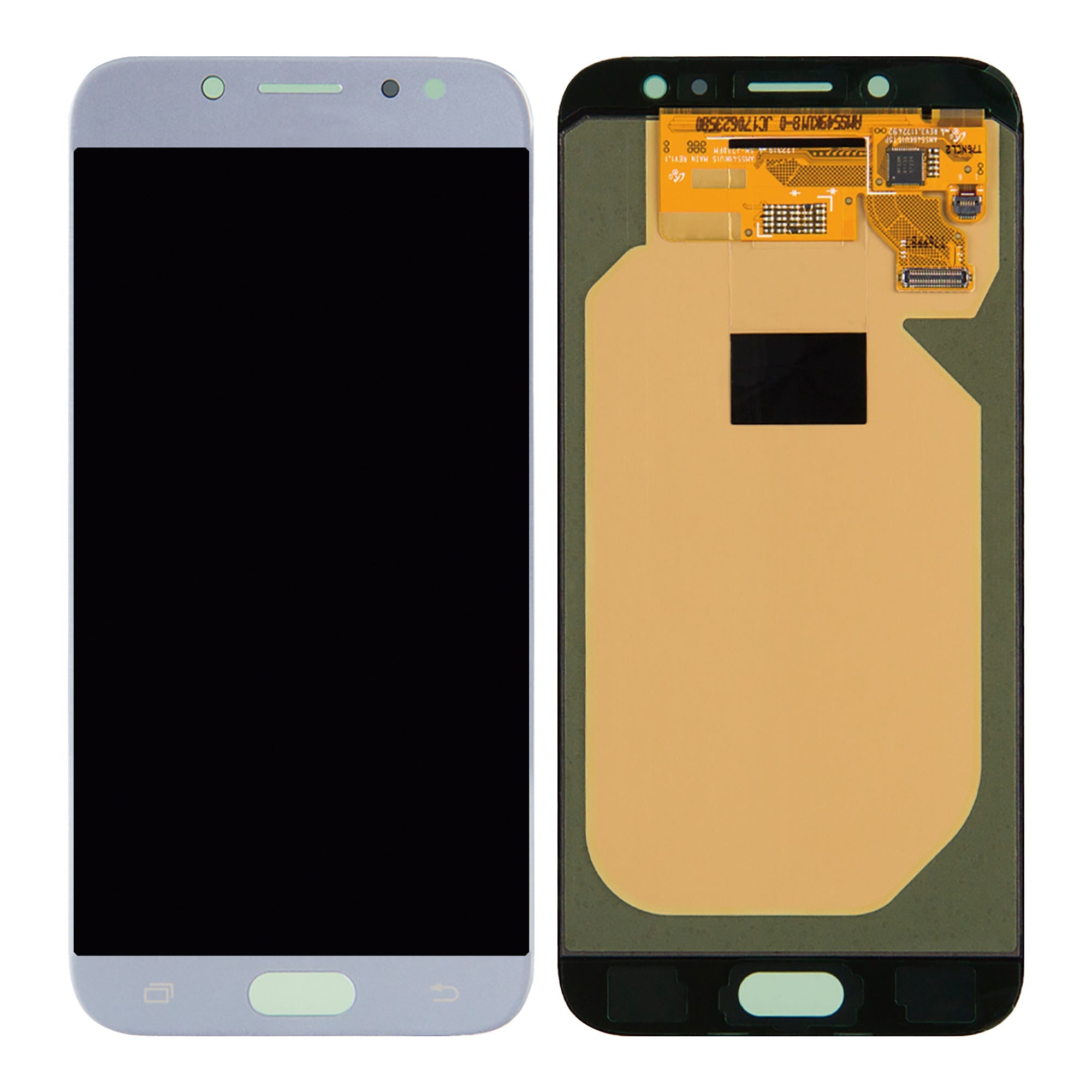 Samsung Galaxy J7 J730F (2017) Ecrã E Digitalizador Sem Estrutura Azul Prateado Service Pack
