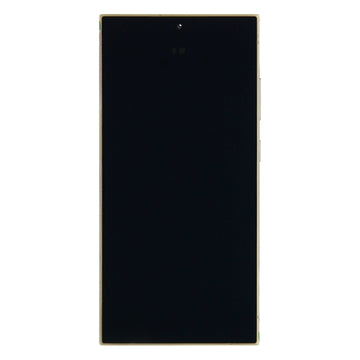 Samsung Galaxy S24 Ultra S928 Display And Digitizer With Frame Titanium Yellow Pre-Assembled