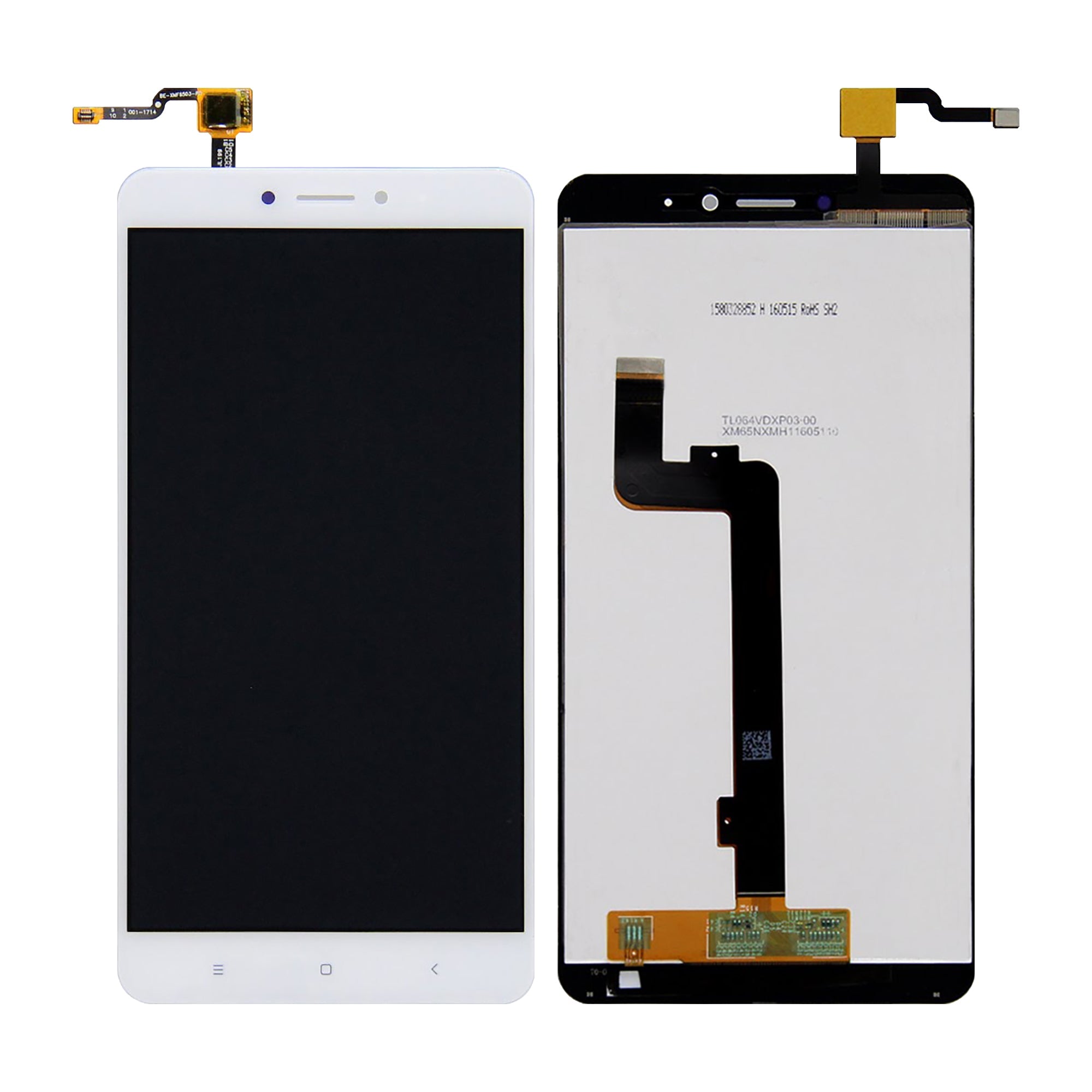 Ecrã e Digitalizador Xiaomi Mi Max 2 sem aro Branco OEM