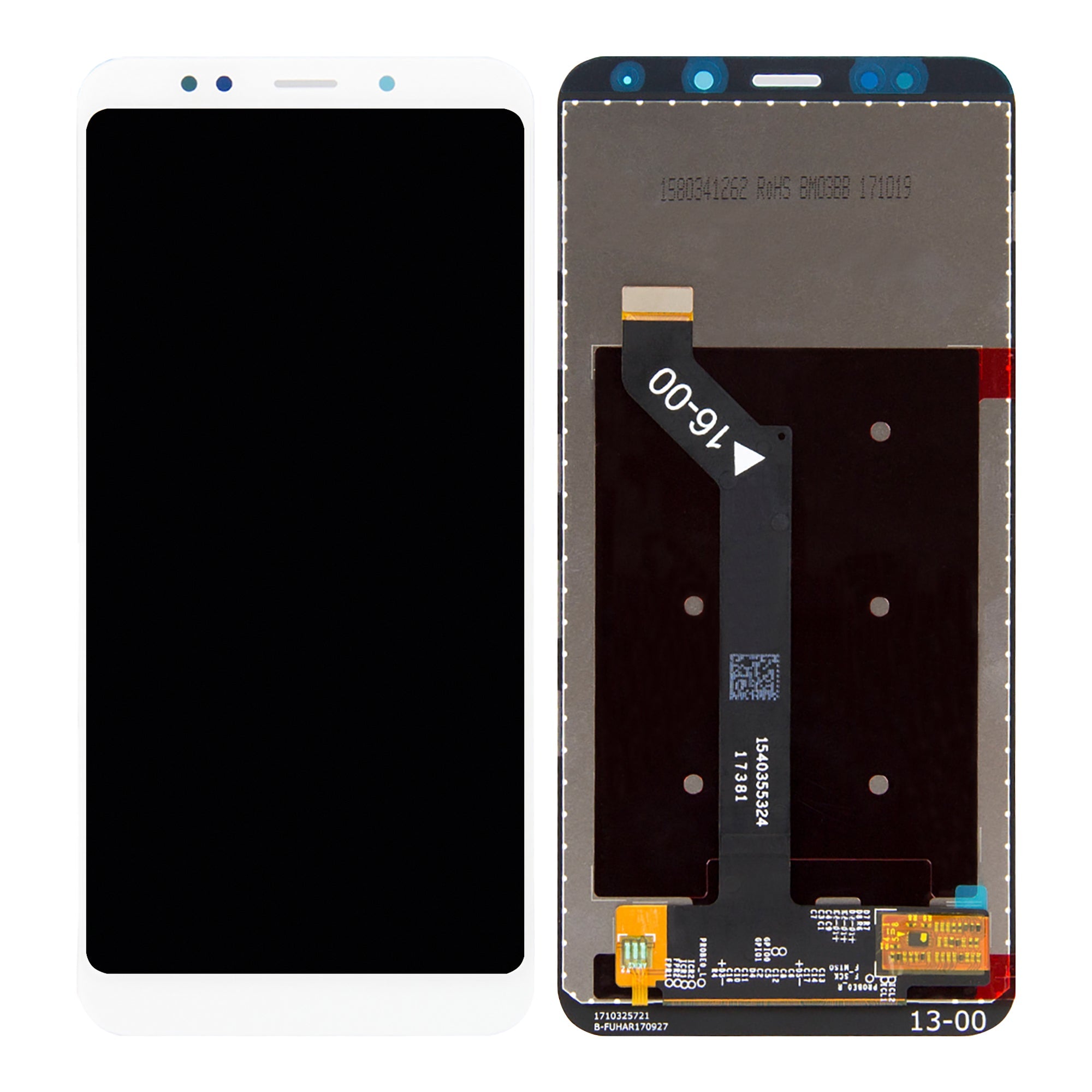Xiaomi Redmi 5 Plus Ecrã e Digitalizador Sem Estrutura Branco OEM